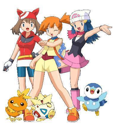 I liked Misty's old outfit, but it was good to see her back