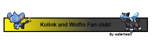 I made the banner and Ice hound sprite myself!