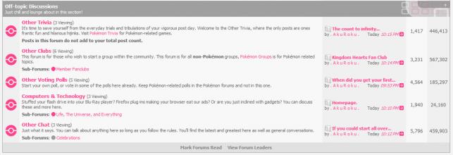I RULE THE OFF-TOPIC DISCUSSION BOARDS (for about two minutes D;)