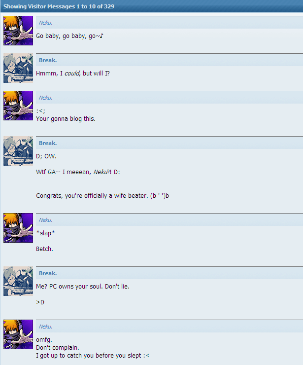 I totally screenied it, but should I really subject the blog lurkers to it? decisions, decisions..