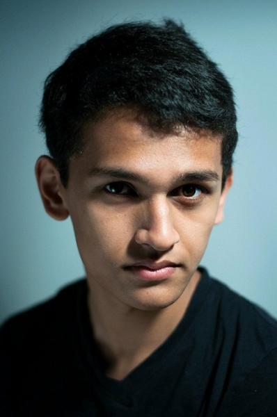 I was modelling for a shot. My hair isn't done. =/