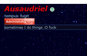 I wasn't sure whether to call this "Audy in a nutshell" or "sounds about right".