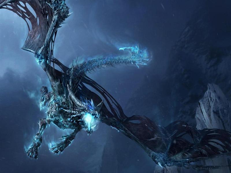 Ice-Zombie dragon