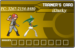 iDarky's Trainer Card