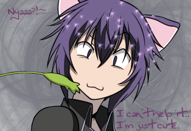 Ikuto Neko Nya~

This is something I put together in about 45 minutes, all I had to do was set the text, and render the background using fractal brush