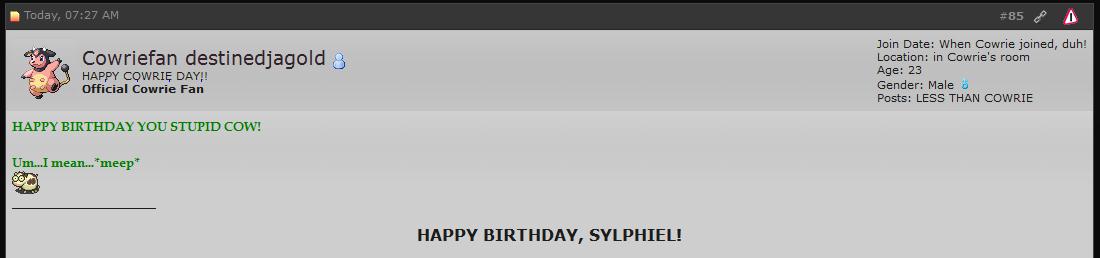 I'm telling you man... This site is getting weirder and weirder... xD