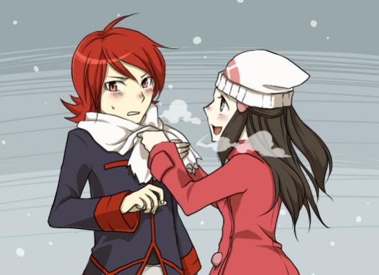 In HGSS you can go over to Sinnoh, if you unlock the feature. Here is Silver and Platinum. Crack couples are win.