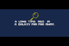 Intro screen