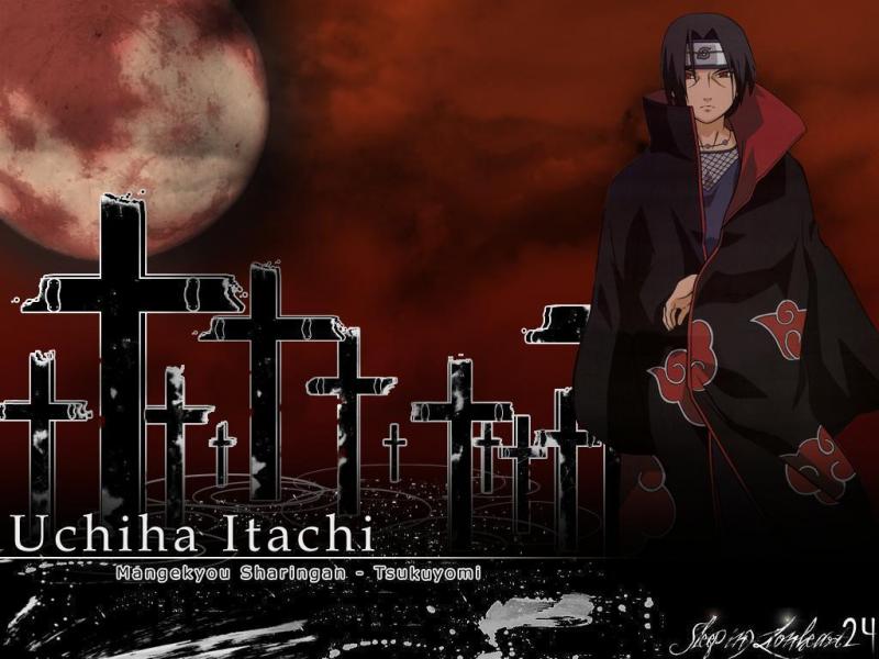itachi Uchiha mangekyou sharingan