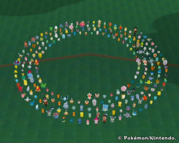 It's almost the same as this picture: http://www.pokecommunity.com/album.php?albumid=1646&pictureid=10073. However, this one is an aerial view, allowi