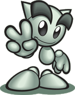It's Fella, the mascot of deviantART!