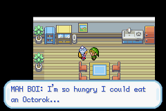 It's Link (AKA Mah BOI) in Pokemon FR!