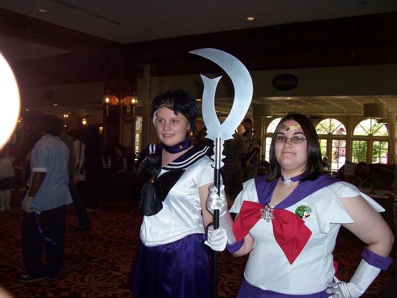 It's me and another Sailor Saturn.  LOLZ