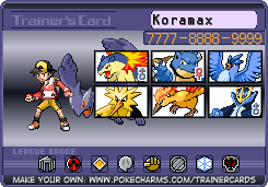 Johto Trainer Card