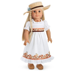 Julie Albright in her birthday dress