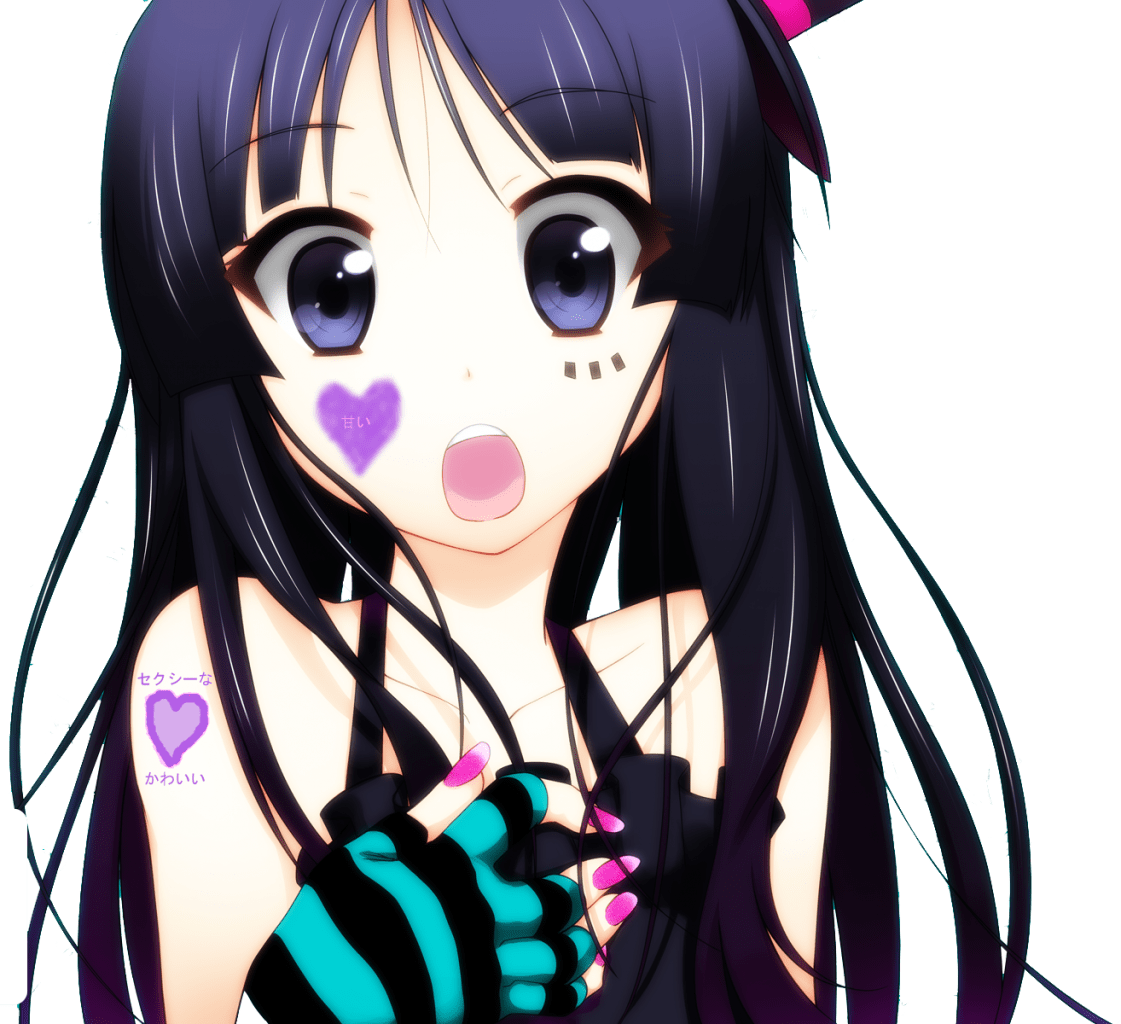K-on Mio Edit 1

Product of boredom and general sillyness. XD I thought,"she'd be even cuter if she had a tat on her shoulder and her cheek painted. *