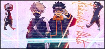 Kakashi and Obito. ;3