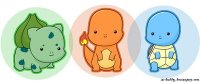 Kanto starters