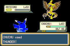 Killing Articuno