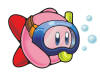 Kirby Swimming