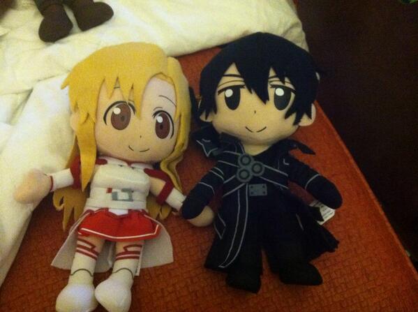 Kirito and Asuna!