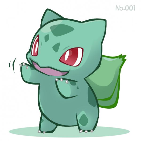 konoha the bulbasaur *pokemon yellow*