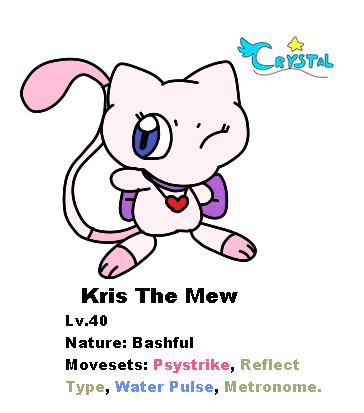 Kris the Mew got her makeover!