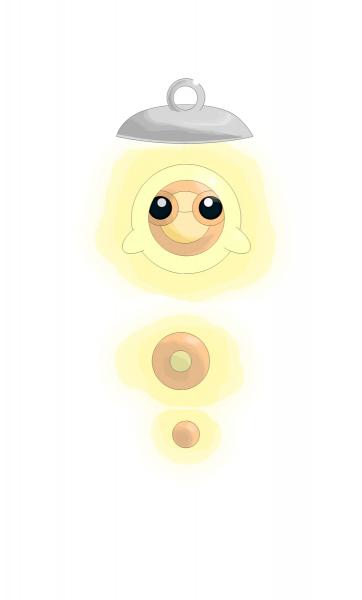 Lantelite: A fire/psychic type pokemon!