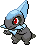 Larvitew

Evolution line:
Larvitew -Lv.16-> Fraxitar -Lv.32-> Haxranitar