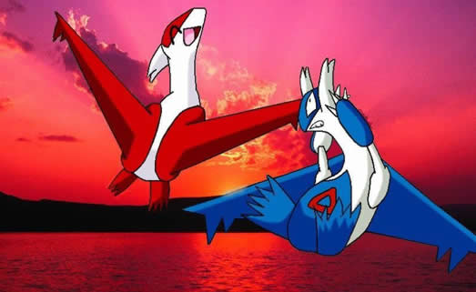 Latios and Latias