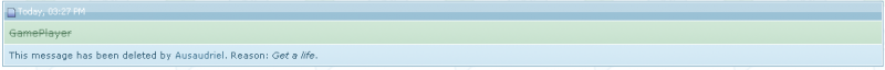 Lawl, get a life. xD