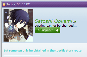 *le gasp*
He changed his font color!!! :O
Run for ze hillz!!!