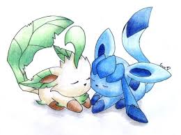 Leafy and Glacey. The cutest.