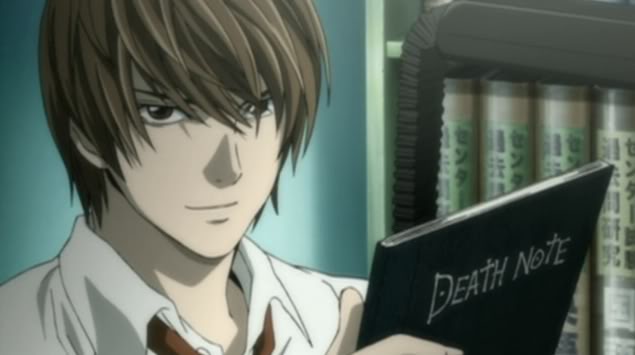 Light with the death note >:D