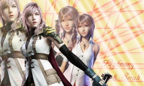 Lightning and Serah