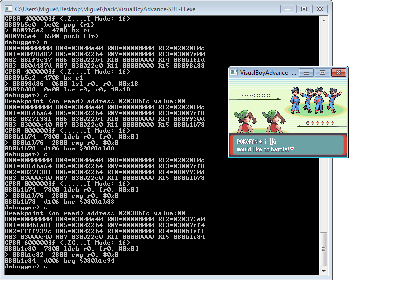 Lol. I was researching emerald's battle system to find double battles particularity (2 trainers in player's sight combine each team and makes a battle