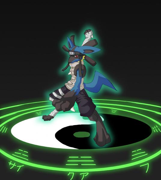 Lucario Byakugan