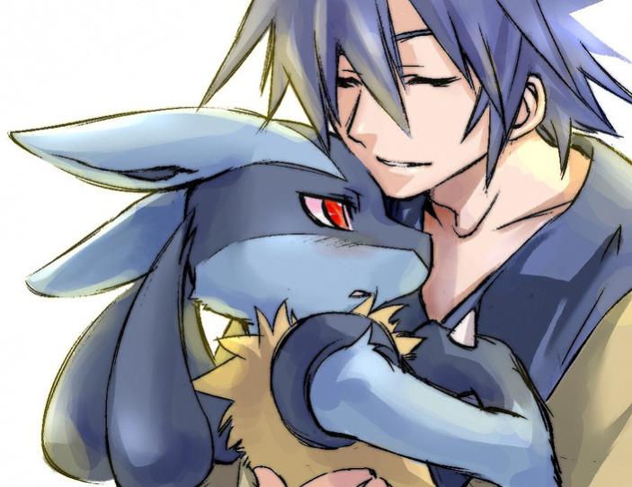 Lucario Hug ^_^