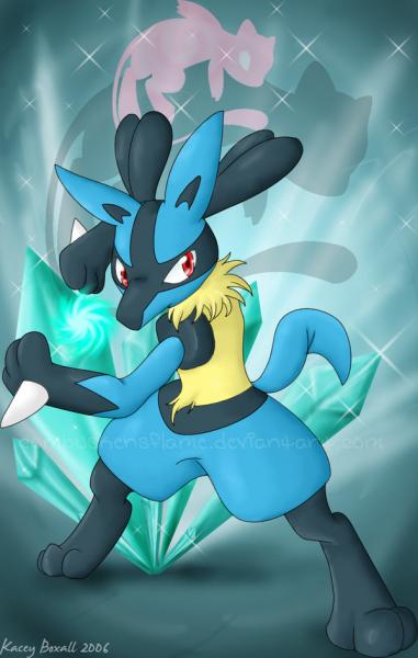 lucario + mew