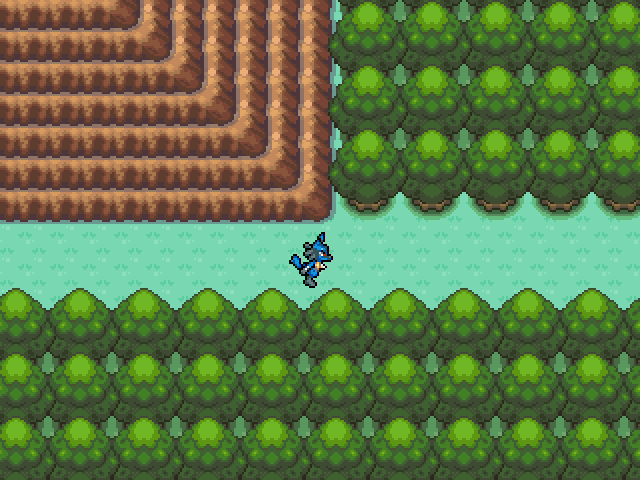 Lucario running
