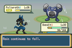 Lucario VS Poliwrath