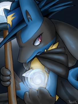 lucario's aura