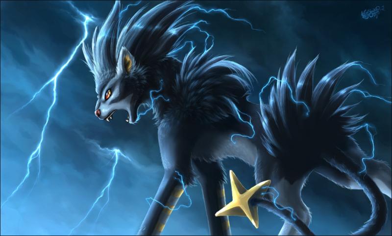 luxray realistic