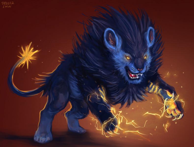Luxray the Lion