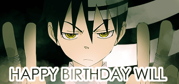 Made for my birthday. Featuring Death the Kidd from Soul Eater; Made by Giygas 00.