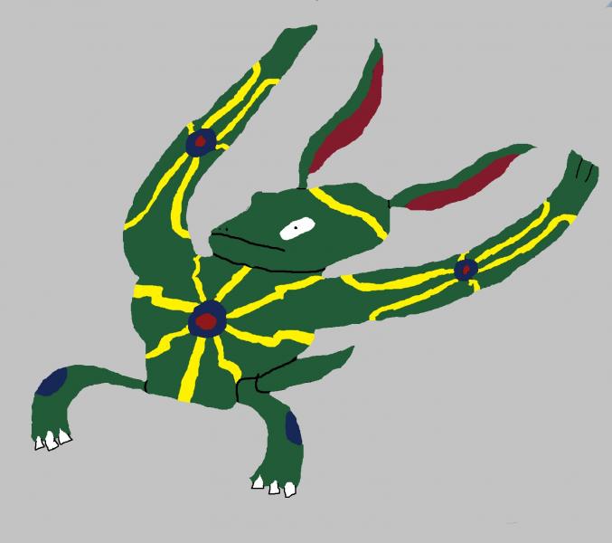 Made this a while ago and redid it on paint
