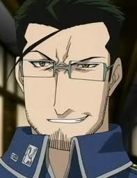 Maes Hughes
Anime: Fullmetal Alchemist/ Fullmetal Alchemist Brotherhood
Appears: Episode 5 & Episode 2 
Isn't his daughter so adorable? Maes Hughes wi