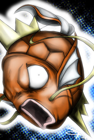 Magikarp is angry because people make fun of him!