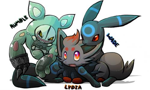 Mah best buds <3

Rumble- Ray Maverick

Wade- Nocturnal