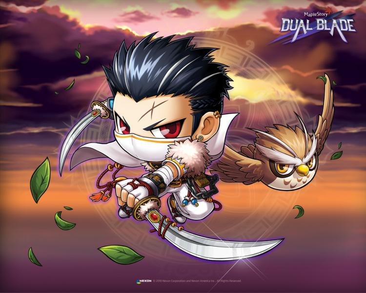 maplestory wallpaper DualBlade 01 1280x1024